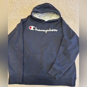 Champion Navy Hoodie